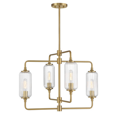 Mid. Chandeliers Glass Up by Savoy House ( 51 | 1-3025-4-322 Holton ) 