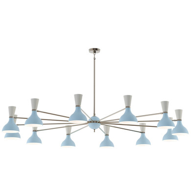 Large Chandeliers Metal Shade by Robert Abbey ( 165 | BB13LY Clare ) 