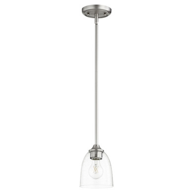 Mini Pendants Glass Down by Quorum ( 19 | 3127-265 Jardin ) 