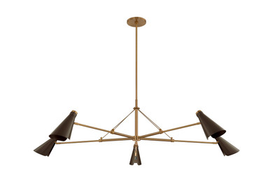 Large Chandeliers Metal Shade by Troy Lighting ( 67 | F4369-PBR/BRZ Andersen ) 