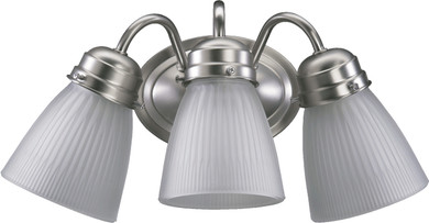 Bathroom Fixtures Three Lights by Quorum ( 19 | 5403-3-165 5403 Lighting Series ) 