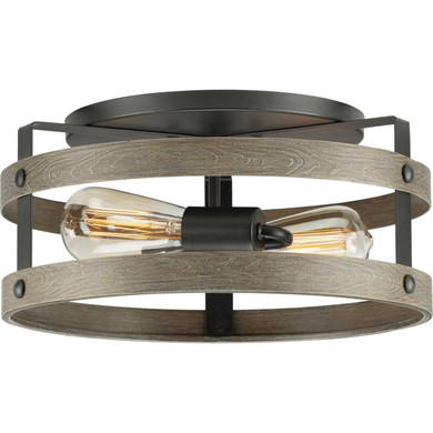 Flush Mounts Cage Style by Progress Lighting ( 54 | P350169-143 Gulliver ) 