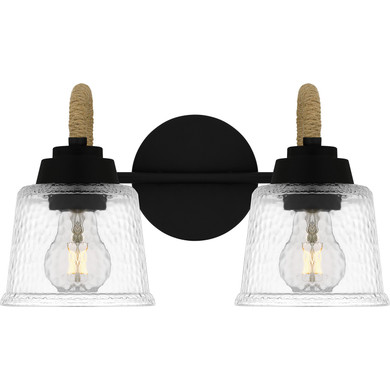 Bathroom Fixtures Two Lights by Quoizel ( 10 | SEB8614MBK Seabreeze ) 