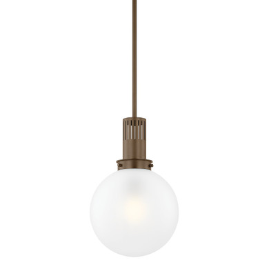 Mini Pendants Glass Down by Troy Lighting ( 67 | F4612-BRZ Tobias ) 