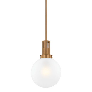 Mini Pendants Glass Down by Troy Lighting ( 67 | F4612-PBR Tobias ) 