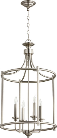 Foyer/Hall Lanterns Open Frame by Quorum ( 19 | 6822-4-65 Rossington ) 
