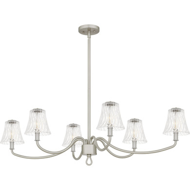 Large Chandeliers Candle by Quoizel ( 10 | MCK644BN McKinney ) 