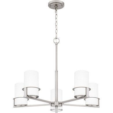 Mid. Chandeliers Glass Up by Quoizel ( 10 | SEY5026BN Seymour ) 