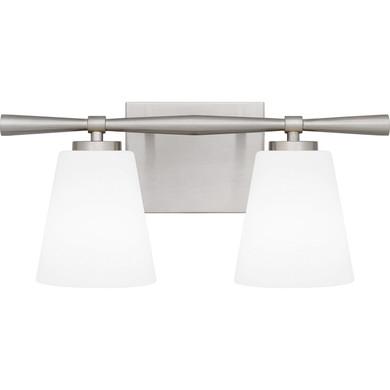 Bathroom Fixtures Two Lights by Quoizel ( 10 | BID8616BN Brindley ) 