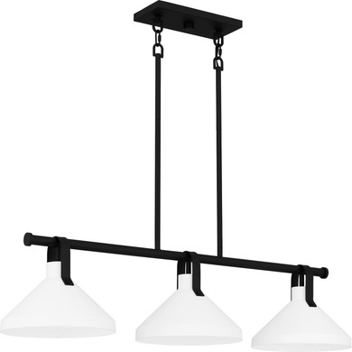 Linear/Island 3 Light Bar by Quoizel ( 10 | BIK338MBK Brink ) 