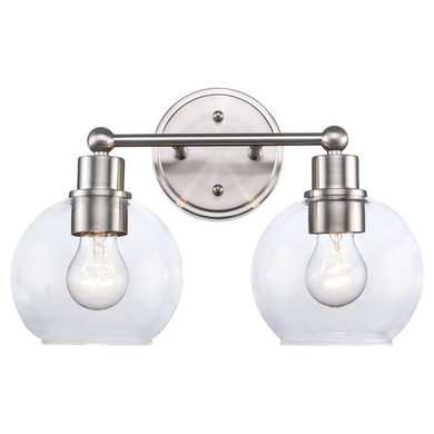 Bathroom Fixtures Two Lights by Trans Globe Imports ( 110 | 22222 BN ) 