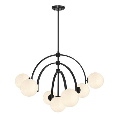Mid. Chandeliers Glass Down by Savoy House ( 51 | 1-3319-7-89 Marias ) 