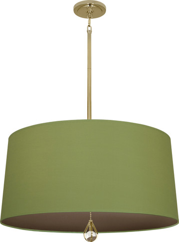 Pendants Fabric Shade by Robert Abbey ( 165 | BN332 Williamsburg Custis ) 