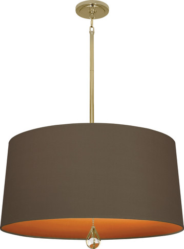 Pendants Fabric Shade by Robert Abbey ( 165 | BN336 Williamsburg Custis ) 