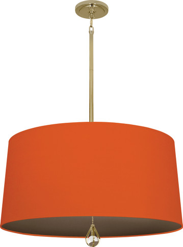 Pendants Fabric Shade by Robert Abbey ( 165 | BN337 Williamsburg Custis ) 