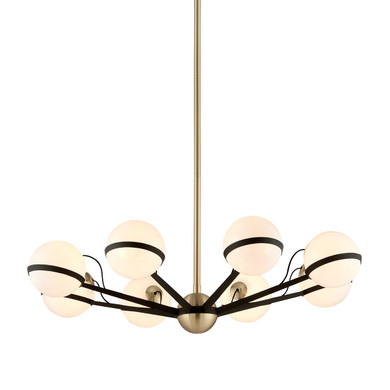 Large Chandeliers Glass Shade by Troy Lighting ( 67 | F5304-TBZ/BBA Ace ) 