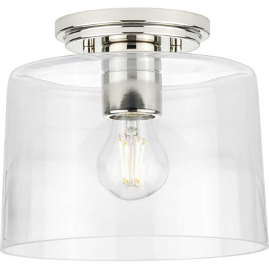 Flush Mounts Glass Down by Progress Lighting ( 54 | P350213-104 Adley ) 