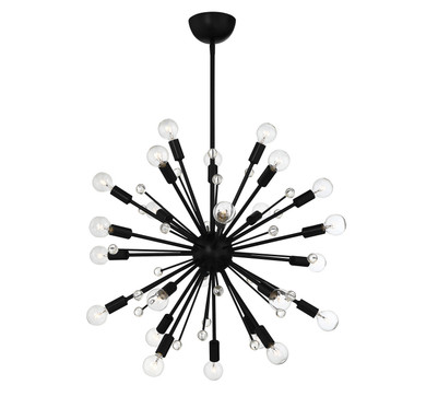 Mid. Chandeliers Starburst by Savoy House ( 51 | 7-6099-24-89 Galea ) 