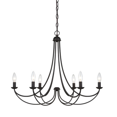 Mid. Chandeliers Candle by Quoizel ( 10 | MRN5006IB Mirren ) 