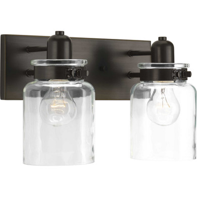 Bathroom Fixtures Two Lights by Progress Lighting ( 54 | P300046-020 Calhoun ) 