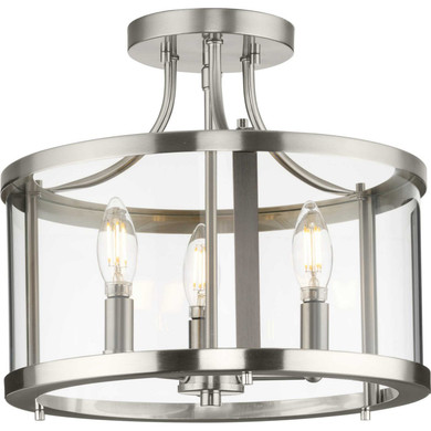Semi-Flush Mts. Candle by Progress Lighting ( 54 | P350231-009 Gilliam ) 