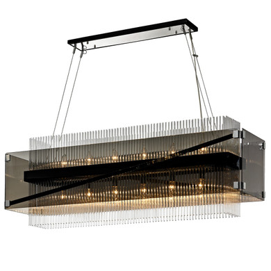 Linear/Island Drum Shade by Troy Lighting ( 67 | F5908-BRZ/PC Apollo ) 