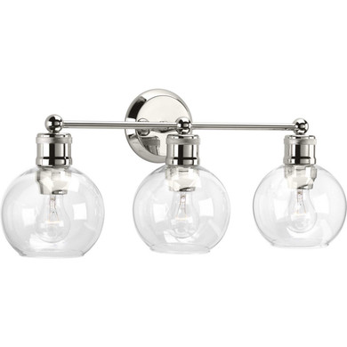 Bathroom Fixtures Three Lights by Progress Lighting ( 54 | P300051-104 Hansford ) 