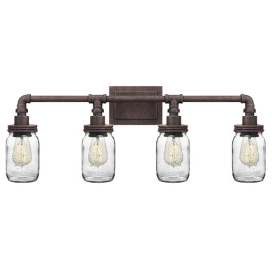 Bathroom Fixtures Four Lights by Quoizel ( 10 | SQR8604RK Squire ) 