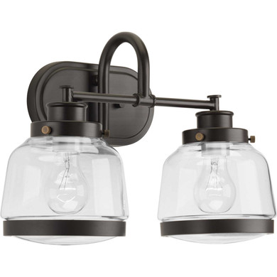 Bathroom Fixtures Two Lights by Progress Lighting ( 54 | P300081-020 Judson ) 