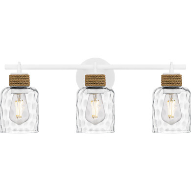 Bathroom Fixtures Three Lights by Quoizel ( 10 | BTC8624W Baltic ) 