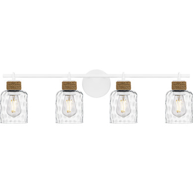 Bathroom Fixtures Four Lights by Quoizel ( 10 | BTC8634W Baltic ) 