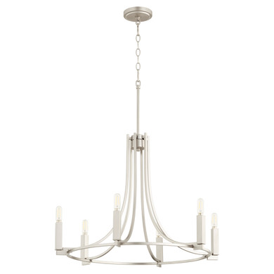 Mid. Chandeliers Candle by Quorum ( 19 | 696-6-65 Olympus ) 
