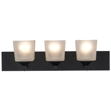 Bathroom Fixtures Three Lights by Trans Globe Imports ( 110 | 2803 BK Edwards ) 