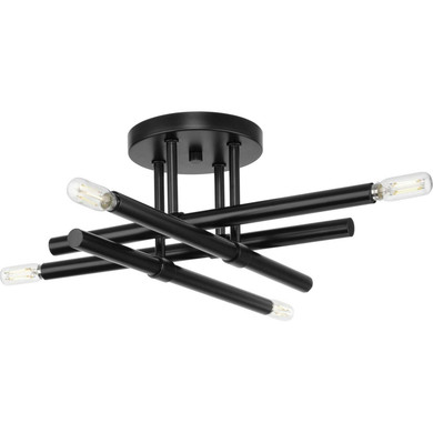 Semi-Flush Mts. Exposed Lamps by Progress Lighting ( 54 | P350257-31M Arya ) 