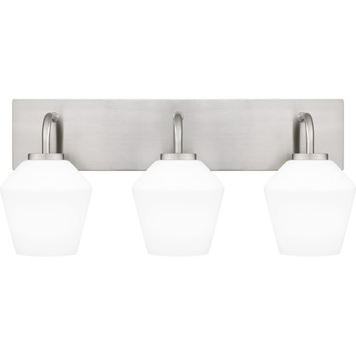 Bathroom Fixtures Three Lights by Quoizel ( 10 | NIE8621BN Nielson ) 