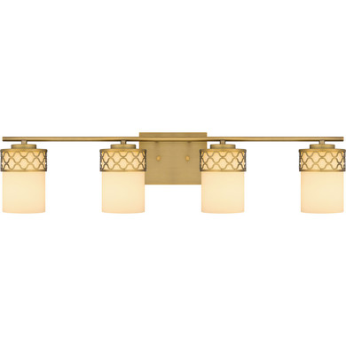 Bathroom Fixtures Four Lights by Quoizel ( 10 | TEN8632AB Tenley ) 