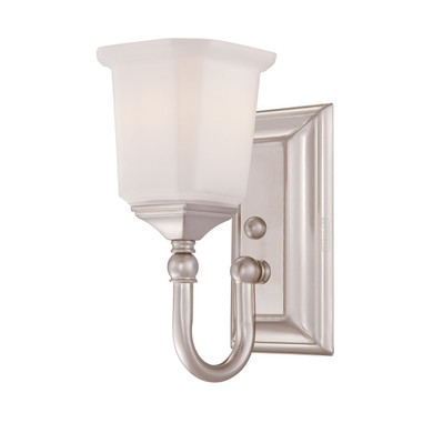 Sconces Single Glass by Quoizel ( 10 | NL8601BN Nicholas ) 