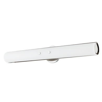 Sconces Single Glass by Troy Lighting ( 67 | B3225-PN Titus ) 