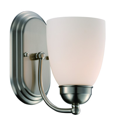 Sconces Single Glass by Trans Globe Imports ( 110 | 3501-1 BN Clayton ) 