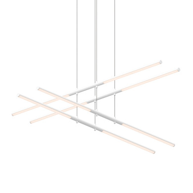 Large Chandeliers Geometric/Linear by Sonneman ( 69 | 2802.03 Tik-Tak ) 