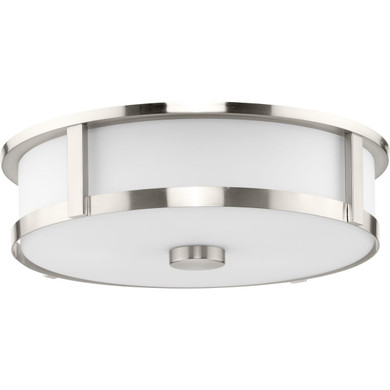 Flush Mounts Drum Shade by Progress Lighting ( 54 | P350281-009 Gilliam ) 
