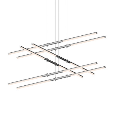Large Chandeliers Geometric/Linear by Sonneman ( 69 | 2803.01 Tik-Tak ) 