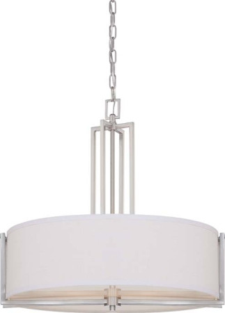 Pendants Drum Shade by Nuvo Lighting ( 72 | 60-4756 Gemini ) 