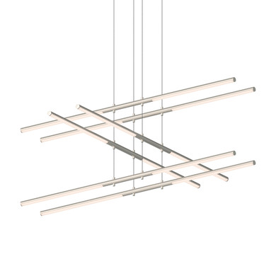 Large Chandeliers Geometric/Linear by Sonneman ( 69 | 2803.13 Tik-Tak ) 