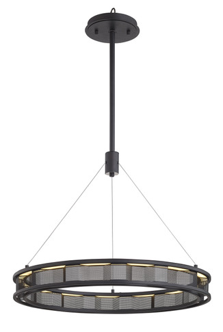 Mid. Chandeliers Ring/Halo by Troy Lighting ( 67 | F6863-SFB Fuze ) 
