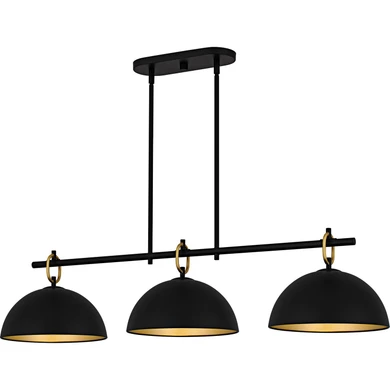 Linear/Island 3 Light Bar by Quoizel ( 10 | CEO344MBK Cleo ) 