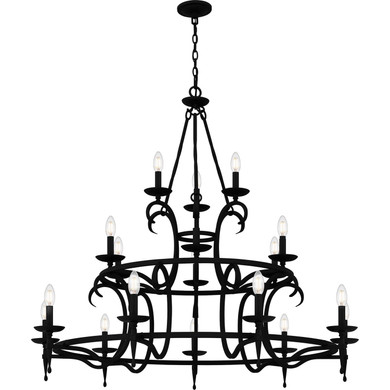 Large Chandeliers Candle by Quoizel ( 10 | OCA5046EK Octavia ) 