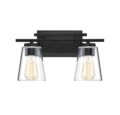 Bathroom Fixtures Two Lights by Savoy House ( 51 | 8-1020-2-BK Calhoun ) 