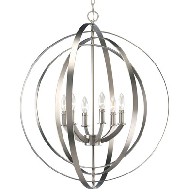 Mid. Chandeliers Sphere by Progress Lighting ( 54 | P3889-126 Equinox ) 