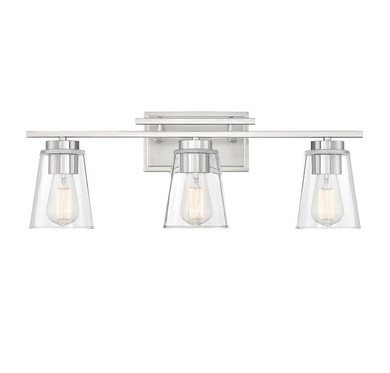 Bathroom Fixtures Three Lights by Savoy House ( 51 | 8-1020-3-SN Calhoun ) 
